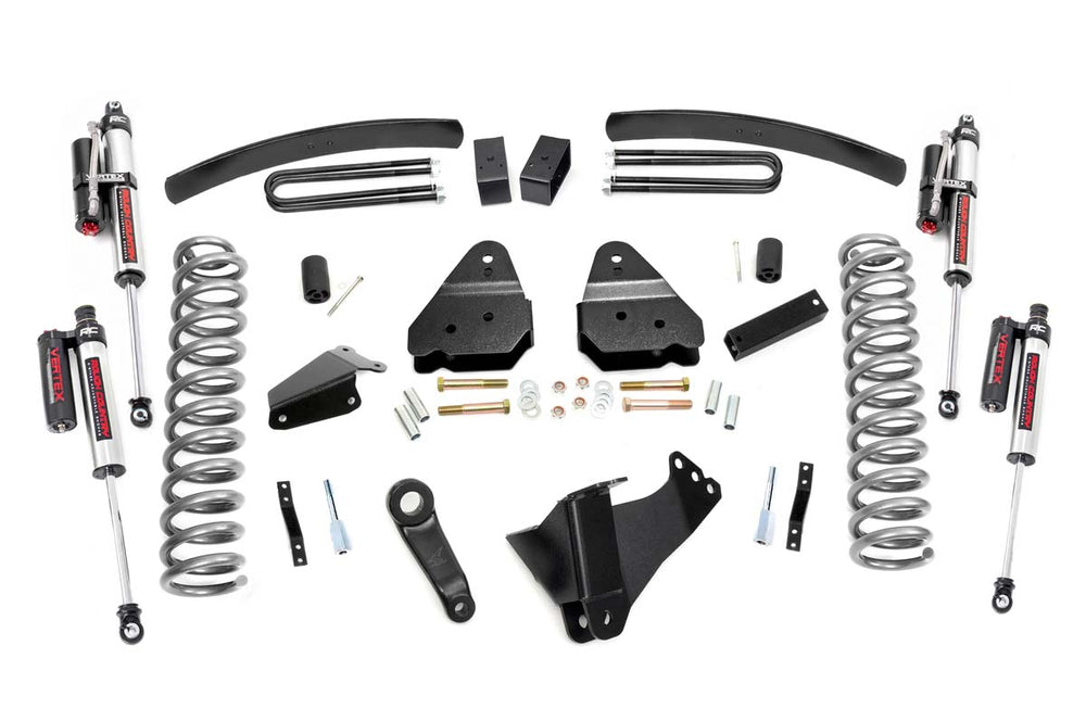 Rough Country - 6 Inch Lift Kit - Gas - Vertex - Ford F-250/F-350 Super Duty 4WD (2005-2007)