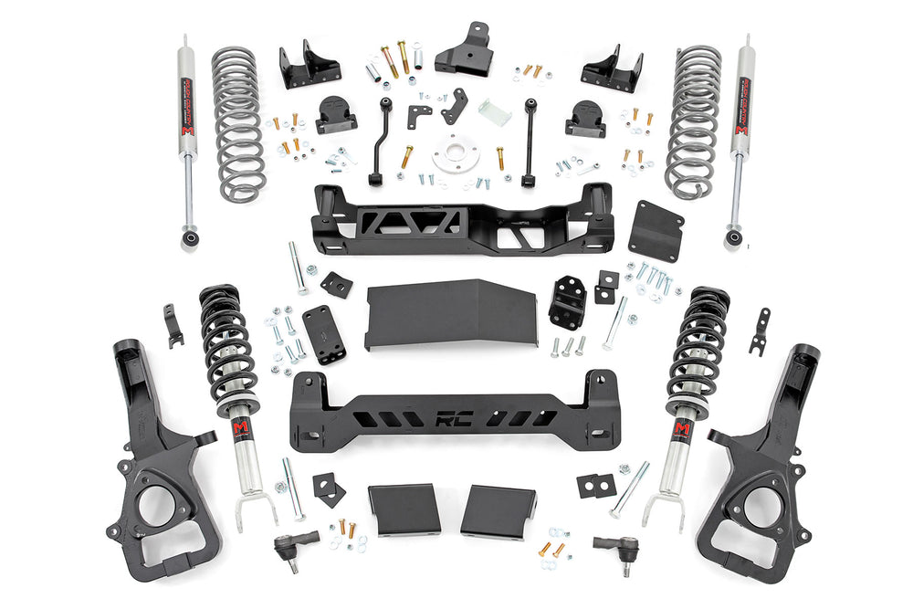 Rough Country - 6 Inch Lift Kit - M1/M1 - Dual Rate Coils - Ram 1500 4WD (2019-2024)