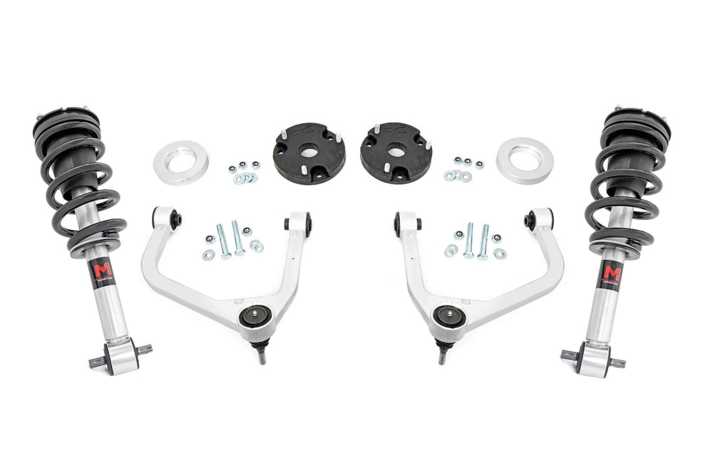 Rough Country - 3.5 Inch Lift Kit - M1 Struts - Chevy/GMC Tahoe/Yukon XL 1500 4WD (2021-2025)