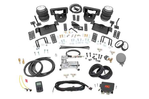 Rough Country - Air Spring Kit w/compressor - Wireless Controller - 0-6" Lifts - Ford F-150 (21-25)