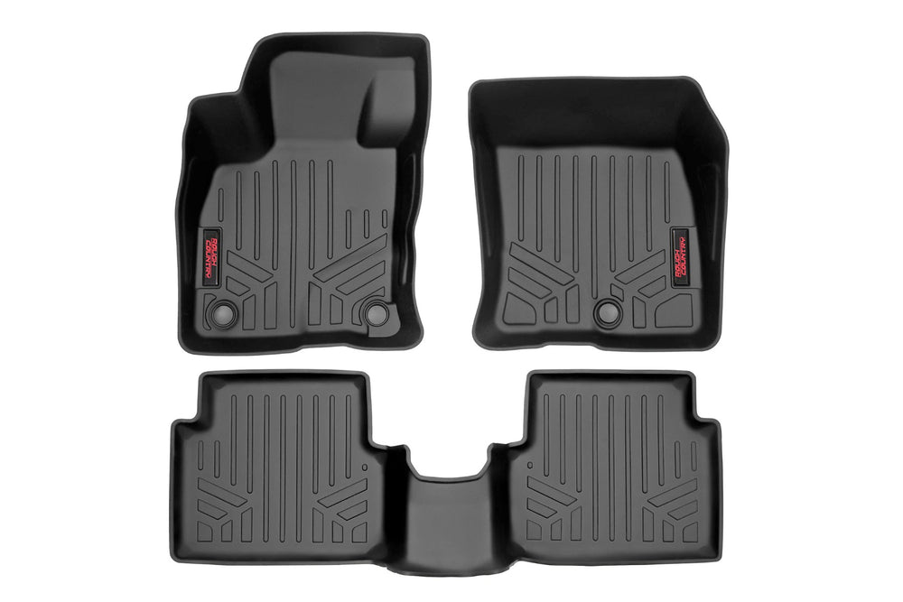 Rough Country - Floor Mats - Front and Rear - Ford Maverick 2WD/4WD (2022-2025)