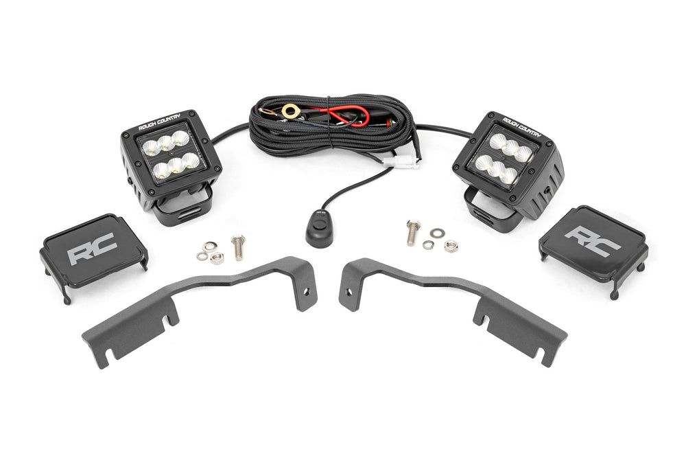 Rough Country - LED Light Kit - Ditch Mount - 2