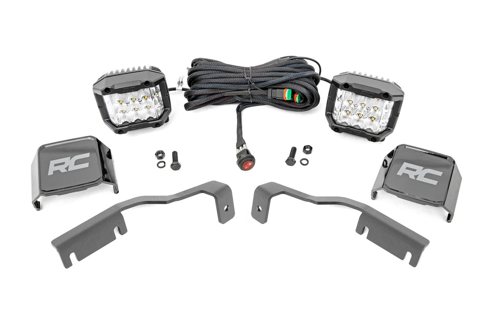 Rough Country - LED Light Kit - Ditch Mount - 3