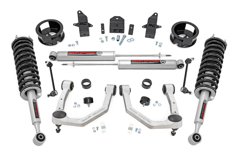 Rough Country - 3.5 Inch Lift Kit - N3 - Toyota Land Cruiser 4WD (2024-2025) - 72631