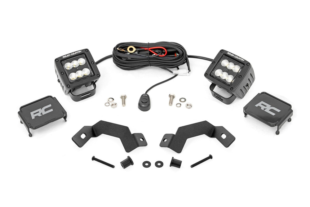 Rough Country - LED Light Kit - Ditch Mount - 2