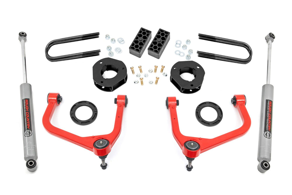 Rough Country - 3.5 Inch Lift Kit - Chevy Silverado 1500 2WD/4WD (2025)