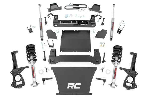 Rough Country - 6 Inch Lift Kit - N3 Struts - Chevy Silverado 1500 4WD (2025)