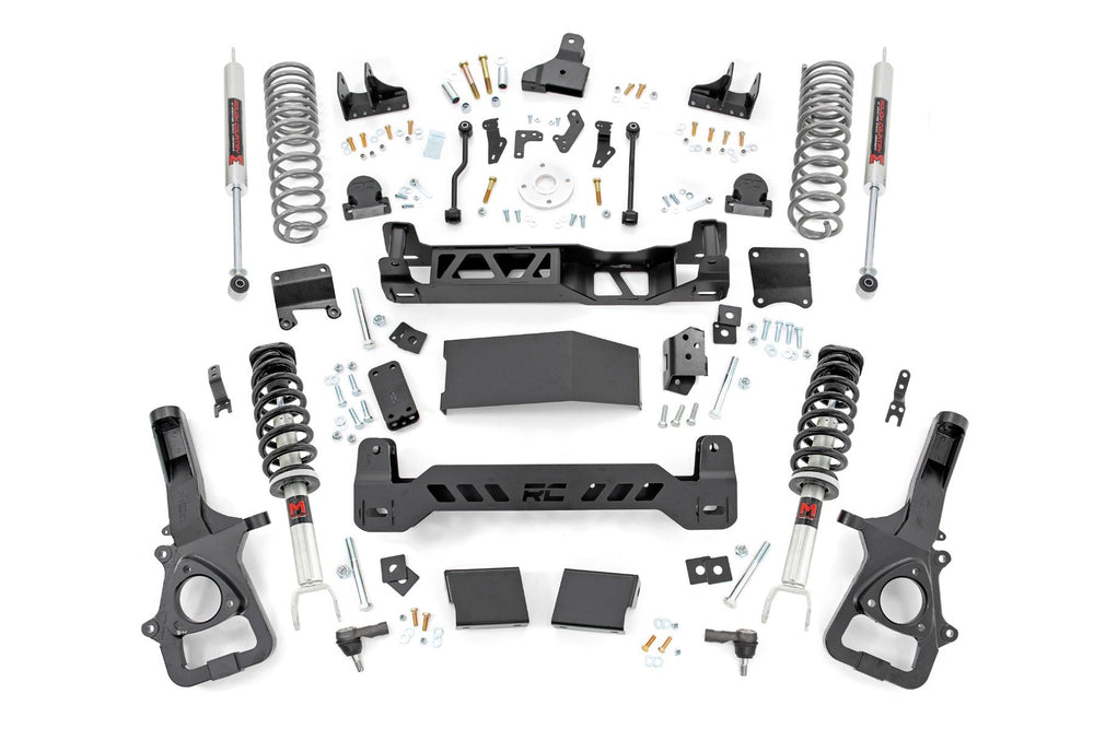 Rough Country - 6 Inch Lift Kit - M1 Struts - Rear Coils - Ram 1500 4WD (2025)