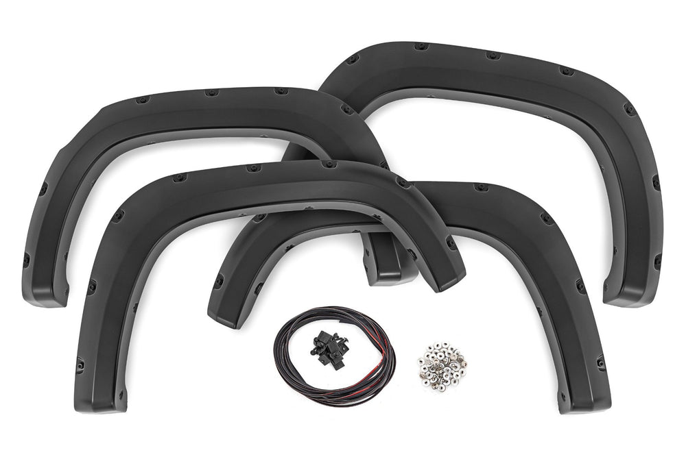 Rough Country - Pocket Fender Flares - GXN Harvest Bronze - Chevy Colorado 2WD/4WD (23-25)