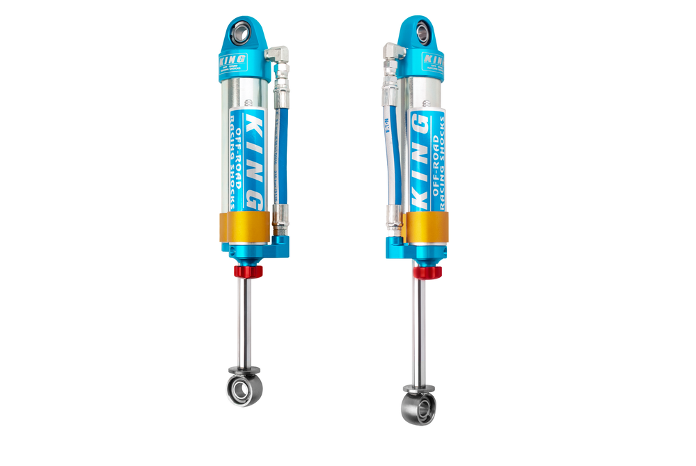King Shocks - REAR 2.5 DIA. PIGGY HOSE RESERVOIR SHOCK W/ ADJUSTER - 25001-153A