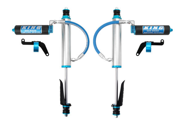 King Shocks - FRONT 2.5 DIA. SHOCK, REMOTE 2.5 W/FIN RES FOR 3-5" LIFTS - 25001-187