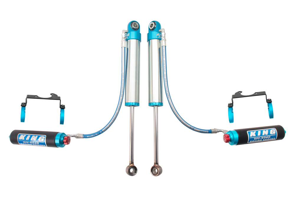 King Shocks - REAR 2.5 DIA. SHOCK, REMOTE 2.5 W/FIN RES FOR 3-5