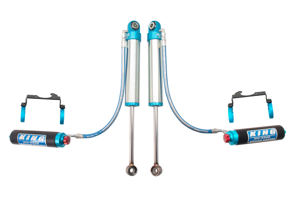 King Shocks - REAR 2.5 DIA. SHOCK, REMOTE 2.5 W/FIN RES FOR 6" LIFTS W/ ADJUSTER - 25001-190A
