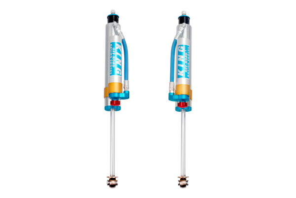 King Shocks - FRONT 2.5 DIA. PIGGY HOSE RESERVOIR FOR 3-5" LIFTS W/ ADJUSTER - 25001-223A
