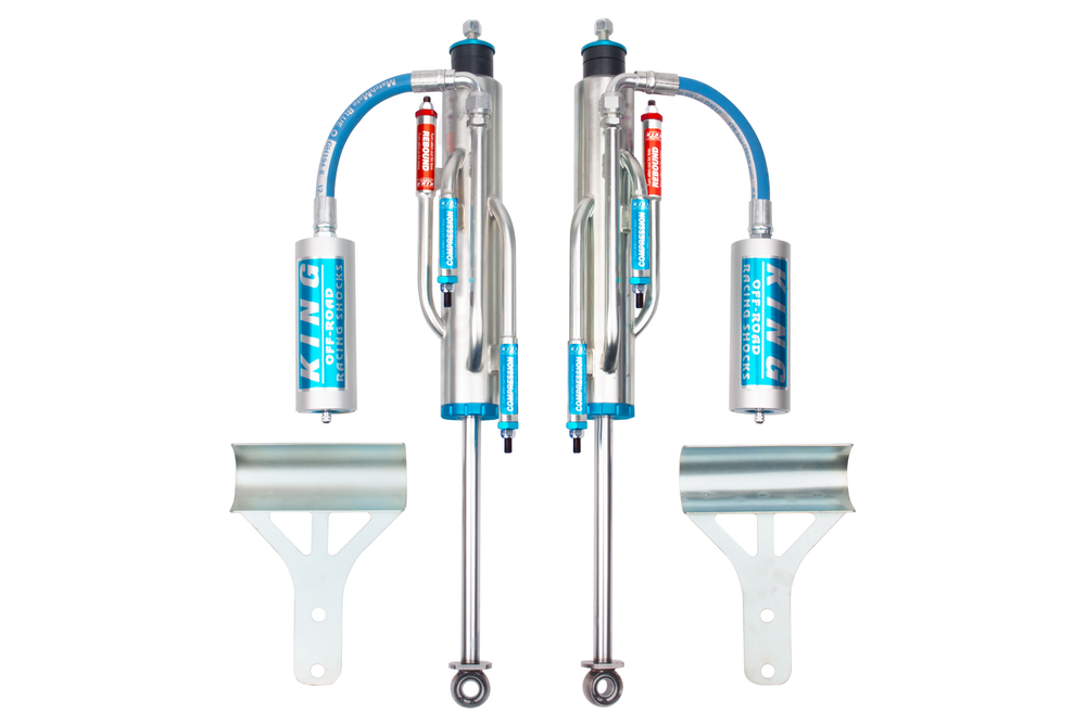 King Shocks - FRONT 2.5 DIA. HOSE REMOTE 3 TUBE BYPASS SHOCKS FOR 0-2.0