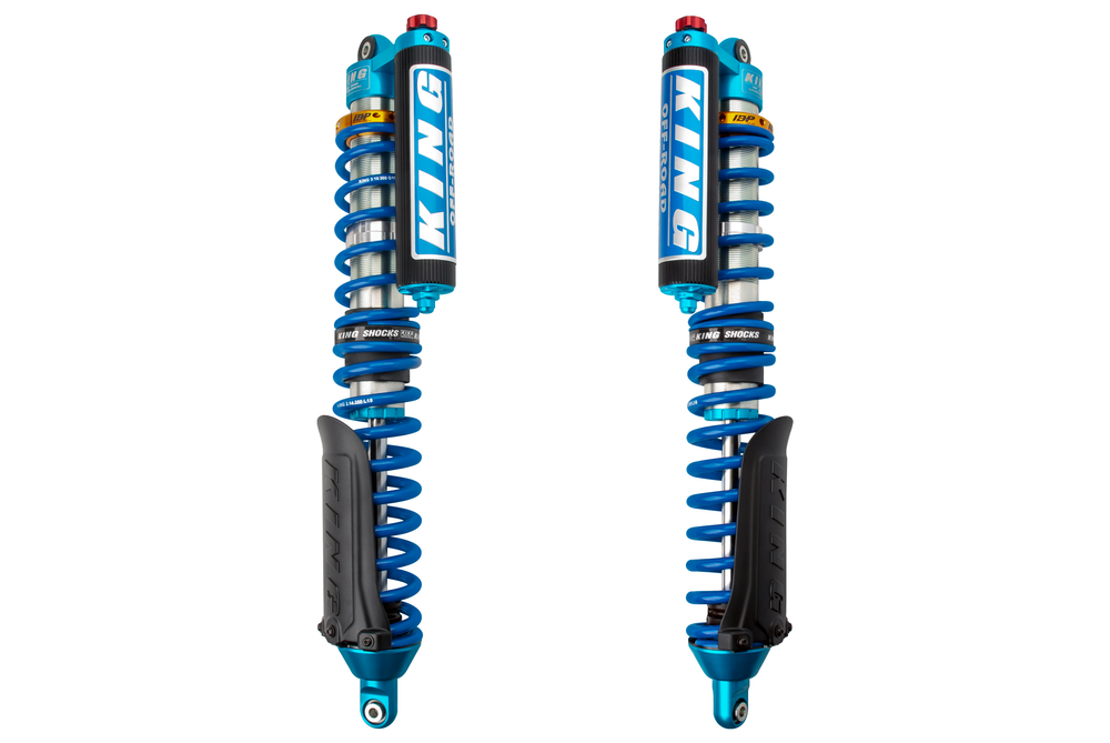 King Shocks - FRONT 2.5 INTERNAL BYPASS PIGGYBACK COILOVER W/FINNED RESERVOIR W/ADJUSTER (HIGH PERFORMANCE, REQUIRES CUTTING) - 25700-370A