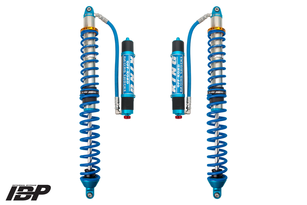 King Shocks - REAR 2.5 INTERNAL BYPASS HOSE REMOTE COILOVER W/ADJUSTER - 25700-384A