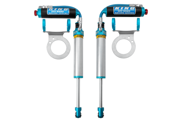 King Shocks - FRONT 2.5 DIA. PIGGY HOSE SHOCK W/ ADJUSTER W/ IBP, USED WITH LEVELING KITS - 25700-412A