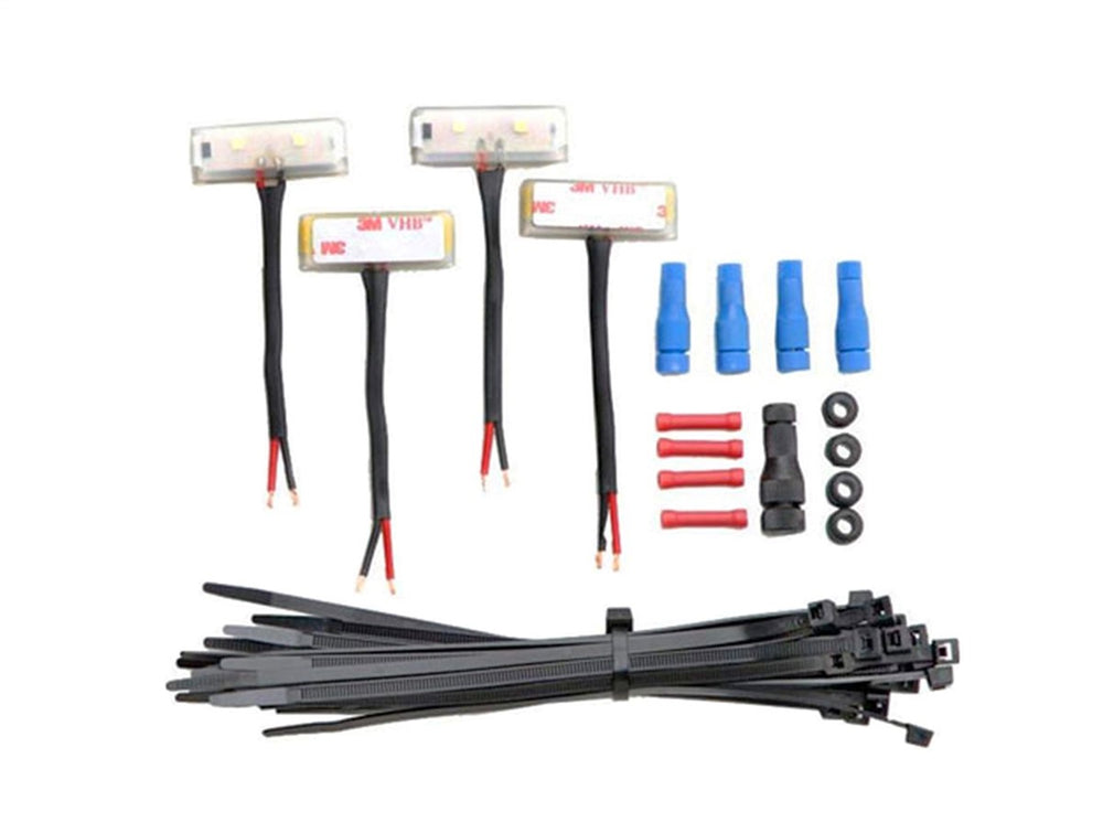 AMP Research - PowerStep LED Light Kit w/Long Grip GRMMTS - 75190-01A