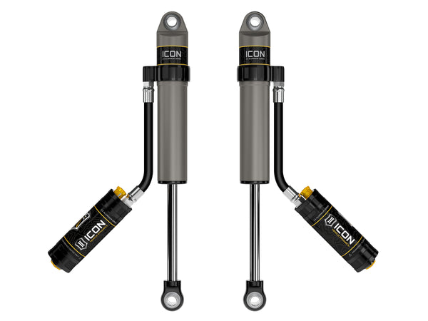 ICON 1997-2023 Nissan Patrol Y61, 2" Lift, Rear, V.S. 2.5 Aluminum Series Shock Absorbers, Remote Reservoir w/ CDCV, Pair