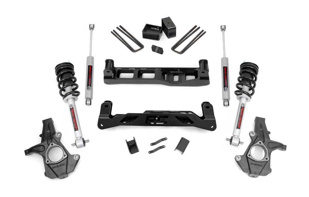 Rough Country - 5 Inch Lift Kit - N3 Struts - Chevy/GMC 1500 2WD (07-13)
