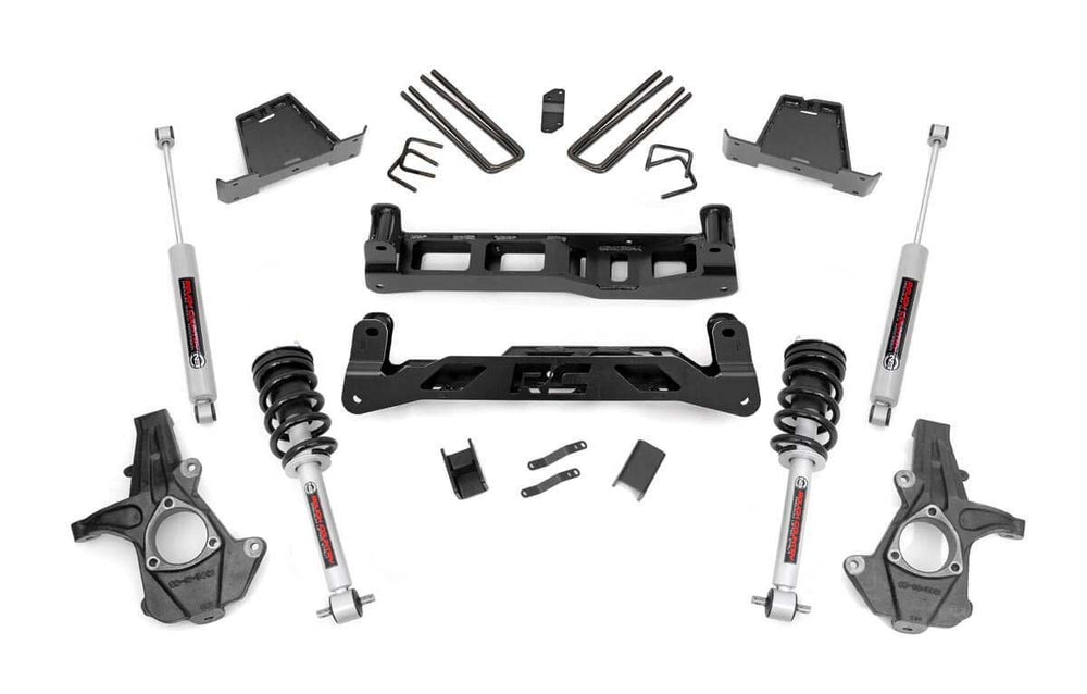 Rough Country - 7.5 Inch Lift Kit - N3 Struts - Chevy/GMC 1500 2WD (07-13)