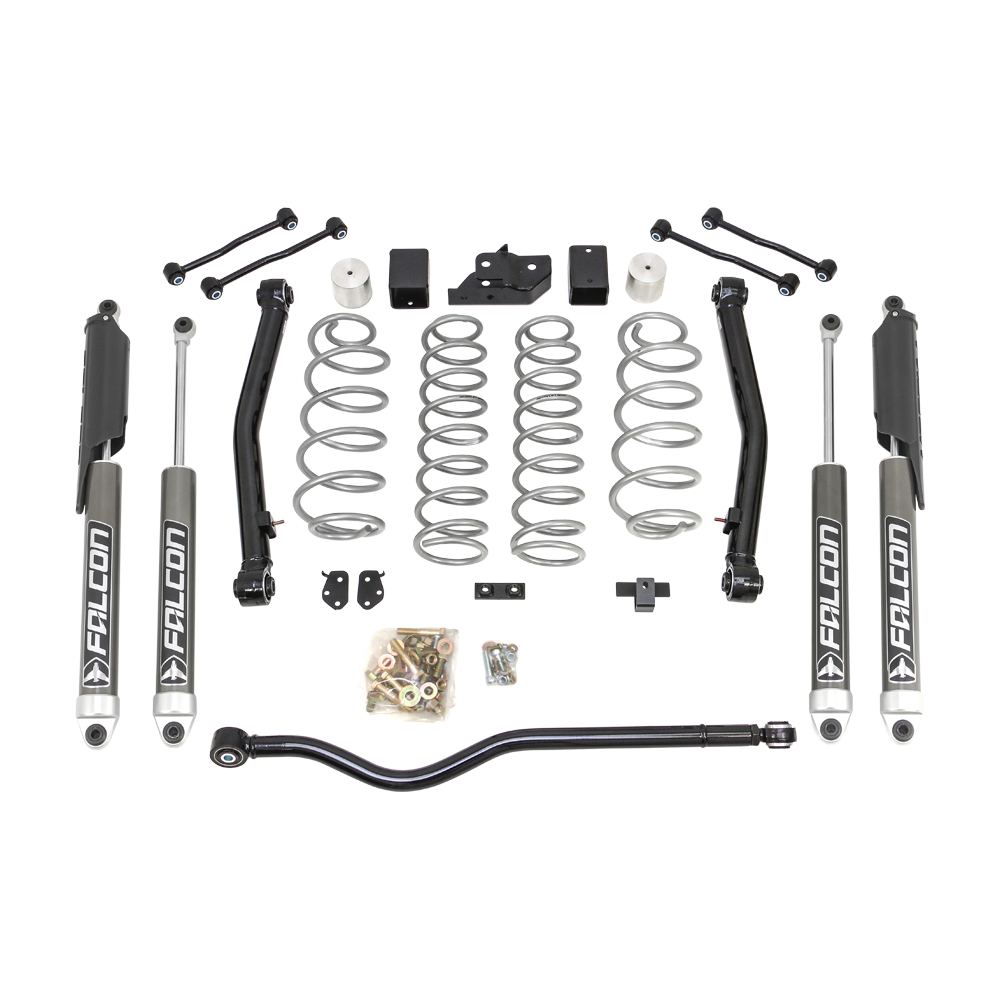 ReadyLift - Terrain Flex 2-Arm Kit With Falcon 2.1 Monotube Shocks 2018-2023 Jeep JL Wrangler - 69-6836