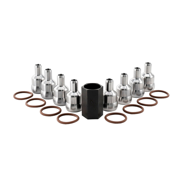 03-07 Ford 6.0L Powerstroke High-Pressure Oil Rail Ball Tube Kit Pacific Performance Engineering