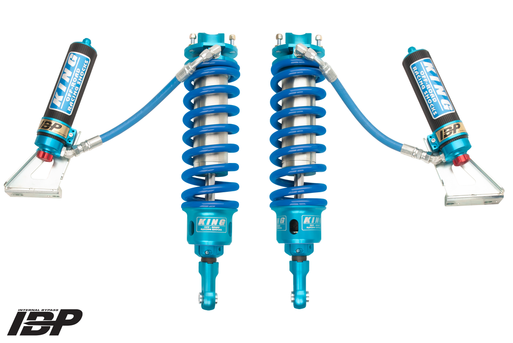 King Shocks - FRONT STAGE 3 RACE KIT 3.0 DIA. REMOTE RESERVOIR COIL-OVER W/ADJUSTER WITH INTERNAL BYPASS REQUIRES AFTERMARKET UPPER CONTROL ARM - 33700-124A