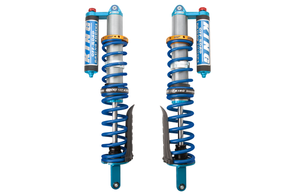 King Shocks - REAR 3.0 INTERNAL BYPASS PIGGYBACK COILOVER W/FINNED RESERVOIR W/ADJUSTER - 33700-325A