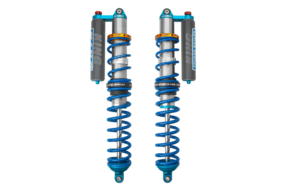 King Shocks - FRONT 3.0 INTERNAL BYPASS PIGGYBACK COILOVER W/FINNED RESERVOIR W/ADJUSTER (REQUIRES AFTERMARKET UCA, REQUIRES CUTTING) - 33700-353A