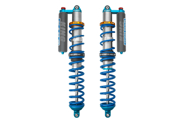 King Shocks - FRONT 3.0 INTERNAL BYPASS PIGGYBACK COILOVER W/FINNED RESERVOIR W/ADJUSTER (REQUIRES AFTERMARKET UCA, REQUIRES CUTTING) - 33700-353A