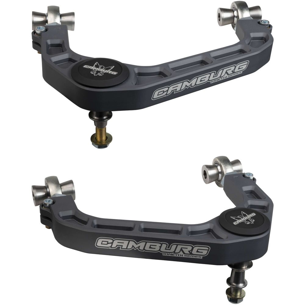 Camburg Engineering 2WD/4WD 2021-2024 Ford F-150 Excludes Raptor Gray KINETIK Series Control Arm Kit CAM-110211-GRY