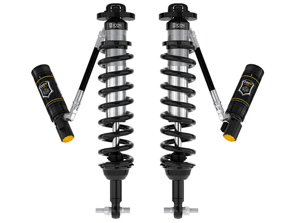 ICON 2021-2023 Ford Bronco, Front, 1.5-4” Lift, V.S. 2.5 Series Coilover Kit, Remote Reservoir w/ CDEV