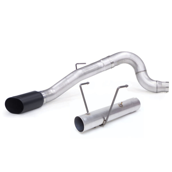 Monster Exhaust System, 5-inch Single Exit, Black SideKick Tip