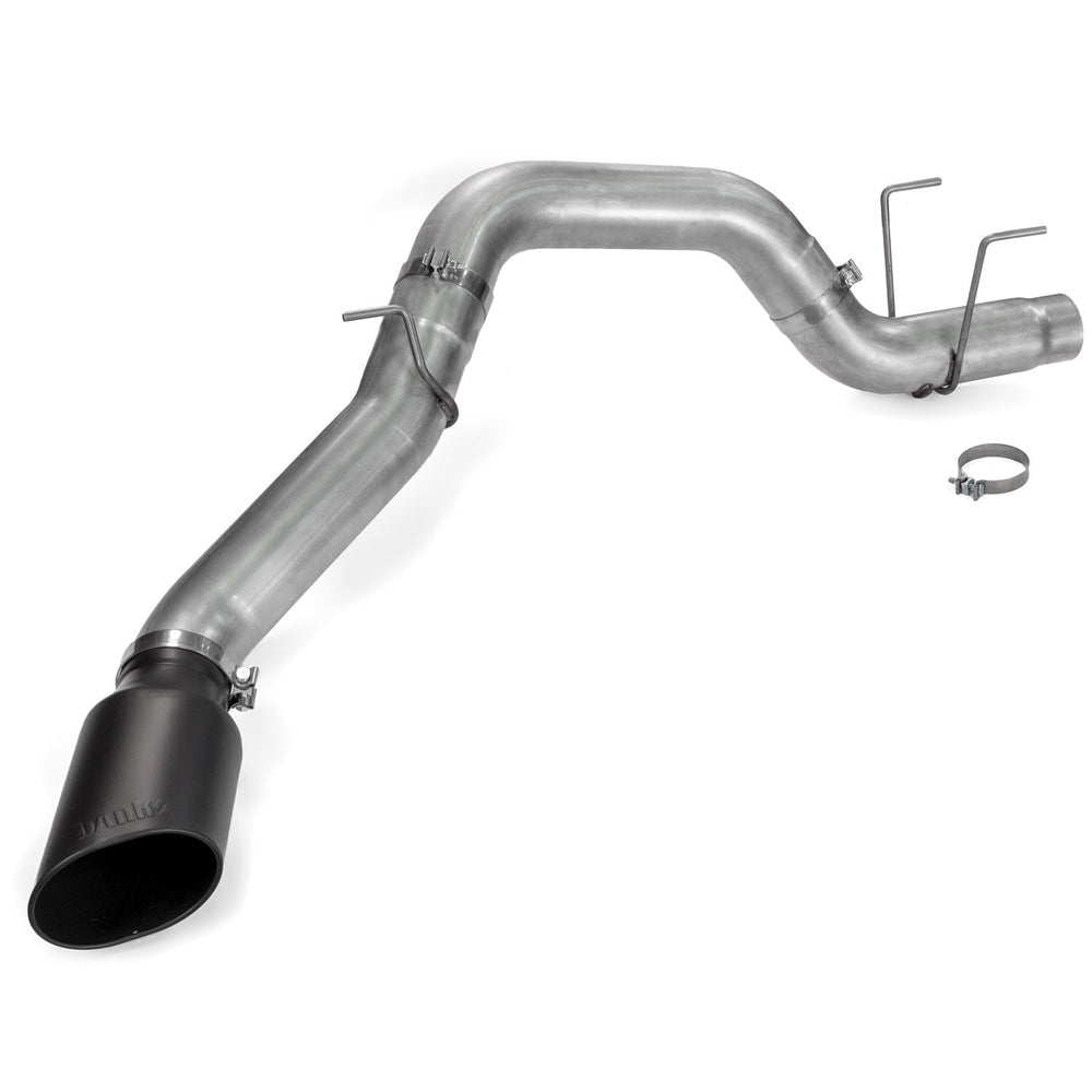 Monster Exhaust System 5-inch 409SS Single Exit, Black SideKick Tip