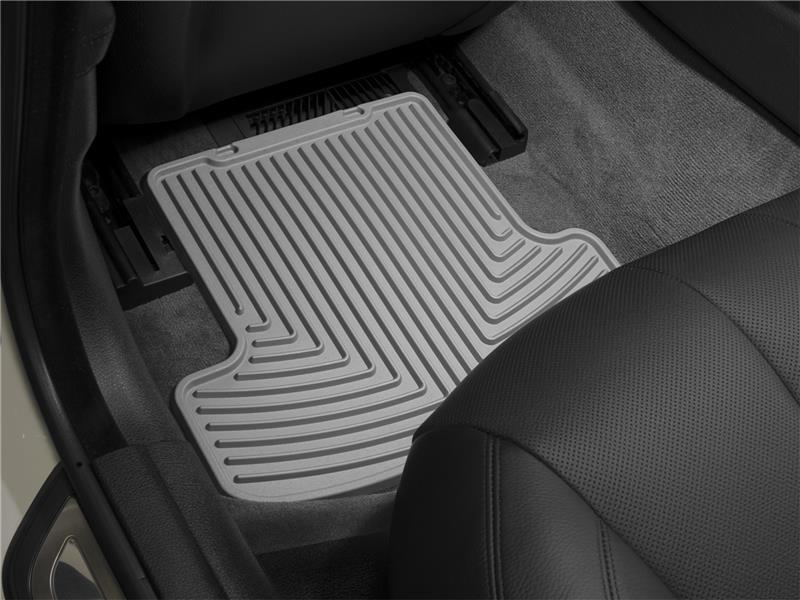 WeatherTech - WeatherTech 07+ Nissan Versa Rear Rubber Mats - Grey - w215gr