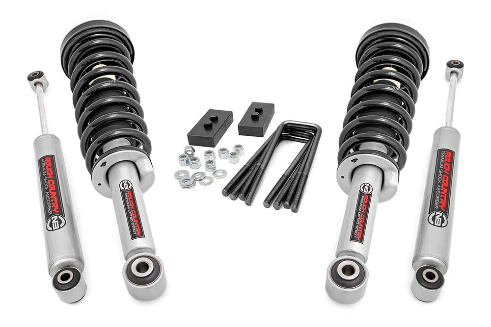 Rough Country - 2 Inch Lift Kit - N3 Struts/N3 - Ford F-150 4WD (2009-2013)