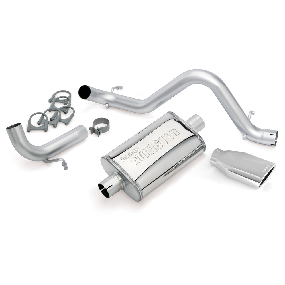 Monster Exhaust System for 2012-18 Jeep Wrangler JK and Unlimited 3.6L, 2-door