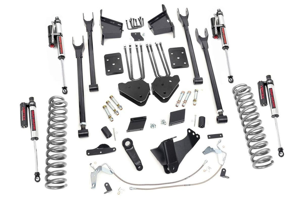 Rough Country - 6 Inch Lift Kit - 4 Link - OVLD - Vertex - Ford F-250 Super Duty 4WD (15-16)