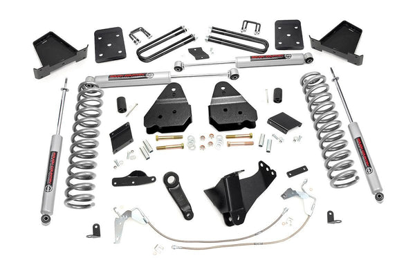 Rough Country - 6 Inch Lift Kit - Gas - OVLD - M1 - Ford F-250 Super Duty 4WD (2015-2016)