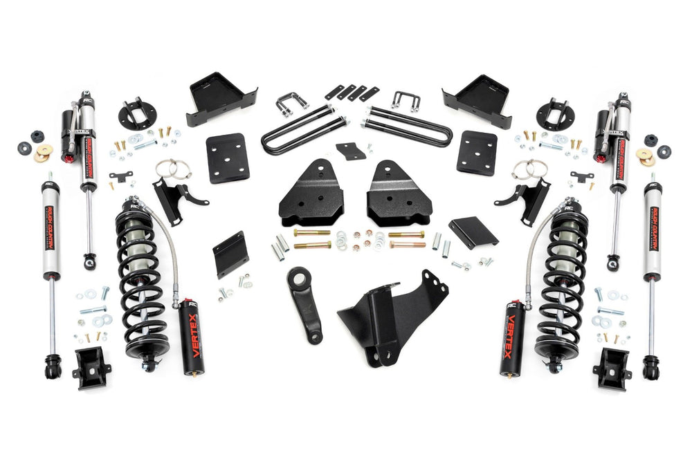 Rough Country - 6 Inch Lift Kit - Gas - No OVLD - C/O V2 - Ford F-250 Super Duty (11-14)