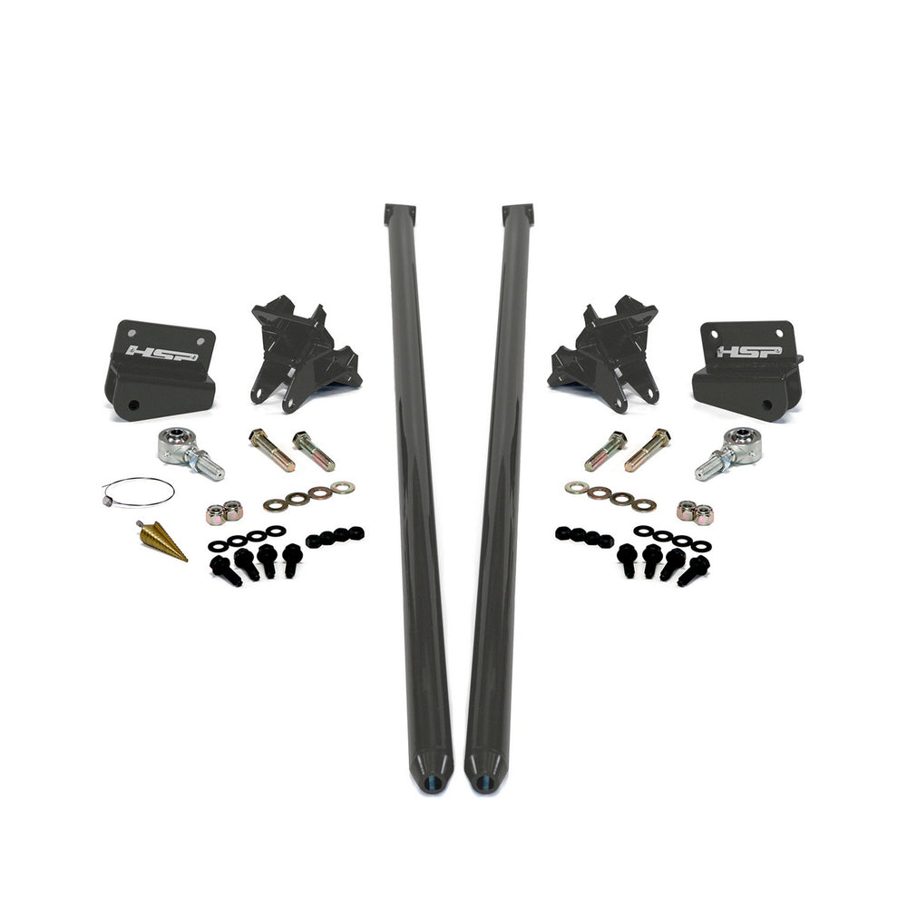 2011-2019 Chevrolet / GMC 70 inch Bolt On Traction Bars 4 inch Axle Diameter Kingsport Grey