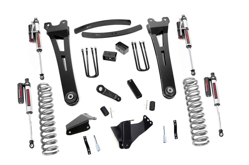 Rough Country - 6 Inch Lift Kit - Diesel - Radius Arm - Vertex - Ford F-250/F-350 Super Duty (05-07)