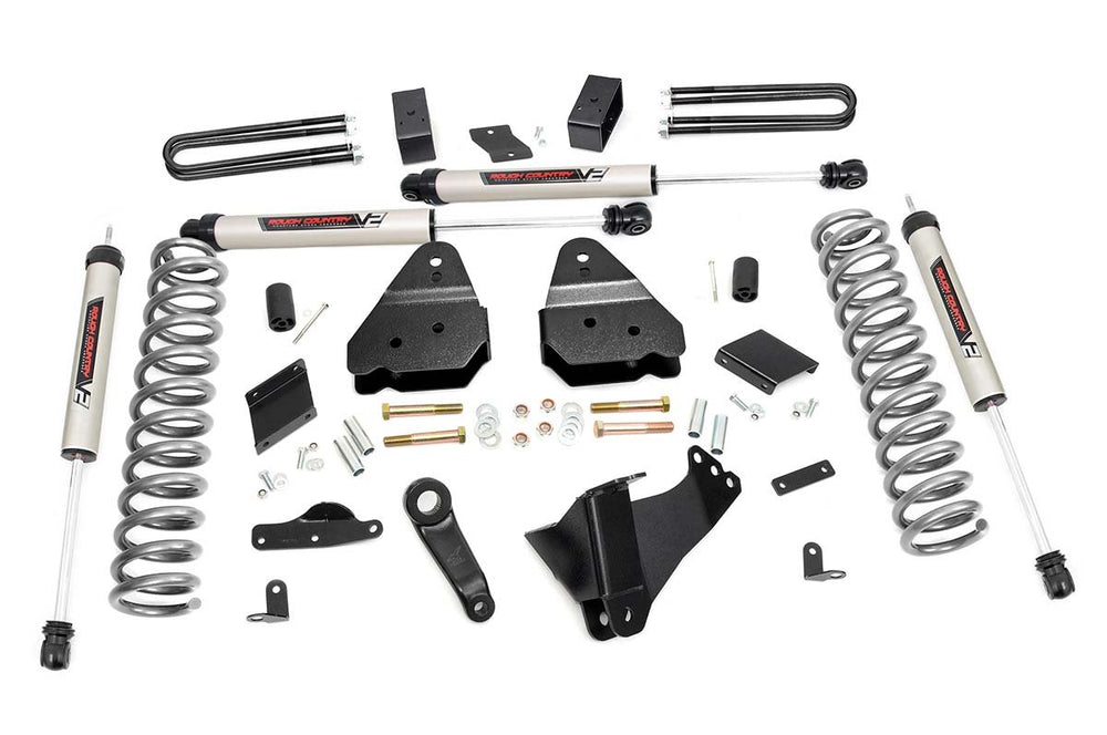 Rough Country - 4.5 Inch Lift Kit - OVLD - V2 - Ford F-250 Super Duty 4WD (2011-2014)