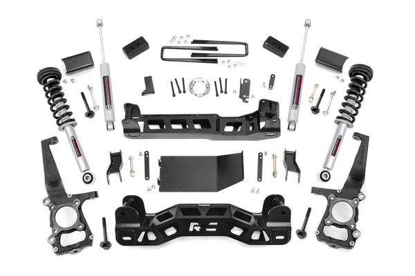 Rough Country - 4 Inch Lift Kit - N3 Struts - Ford F-150 4WD (2011-2013)