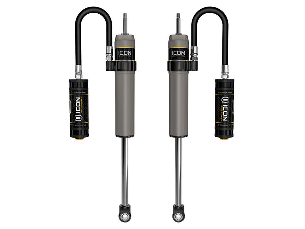 ICON 2022-2025 Toyota Tundra 0-1.5” Lift/2023-2025 Sequoia 0-4" Lift, Rear, V.S. 2.5 Aluminum Series Shock Absorbers, Remote Reservoir, Pair