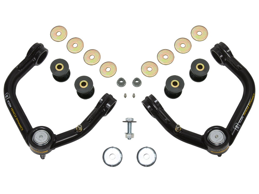 ICON 1996-2004 Toyota Tacoma/1996-2002 Toyota 4Runner, Tubular Upper Control Arm w/Delta Joint Kit