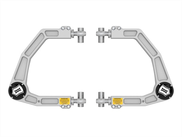 ICON 2022-2025 Toyota Tundra/2023-2025 Toyota Sequoia, Billet Upper Control Arm Kit, w/ Delta Joint Pro