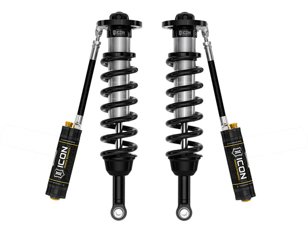 ICON 2022-2024 Toyota Tundra, 5-6" Lift, Front, V.S. 2.5 Series Coilover Kit, Remote Reservoir w/ CDCV, Pair